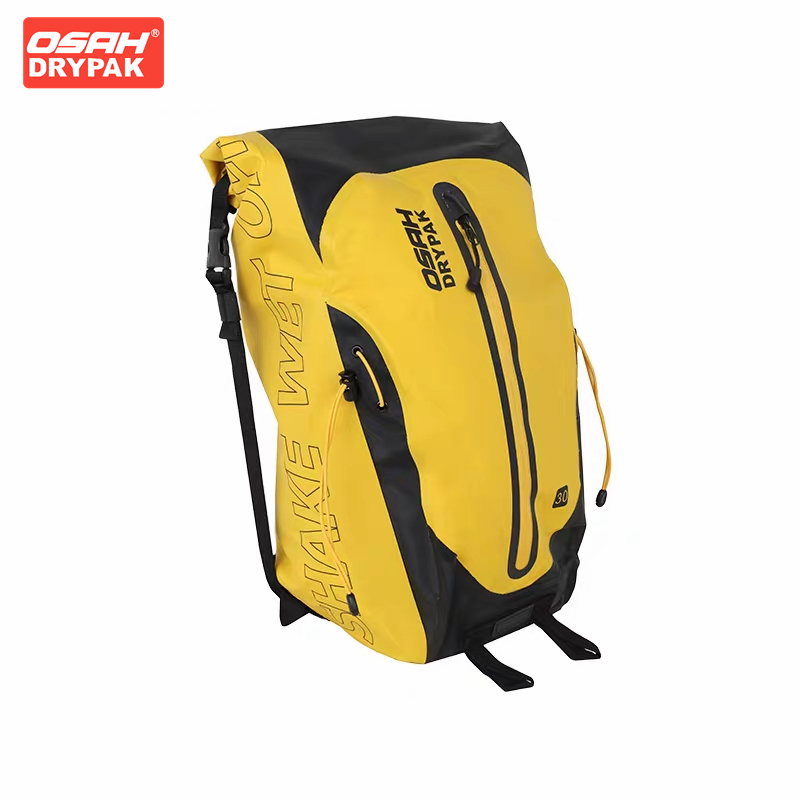 Motorcycle Gear Travel Bag - OSAH sac de moto jaune 30L
