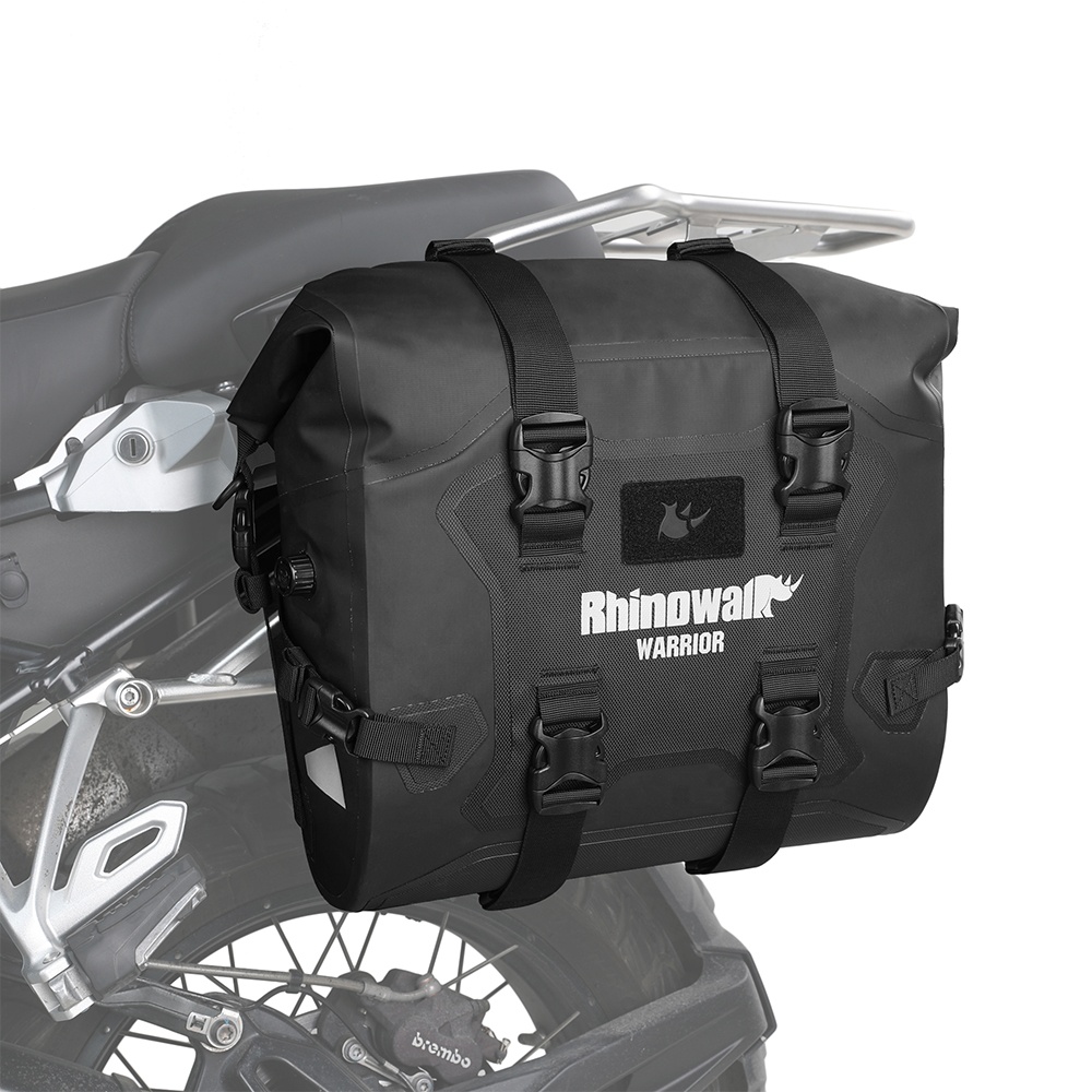Motorcycle Gear Travel Bag - Sacoche latérale imperméable pour moto Rhinowalk,