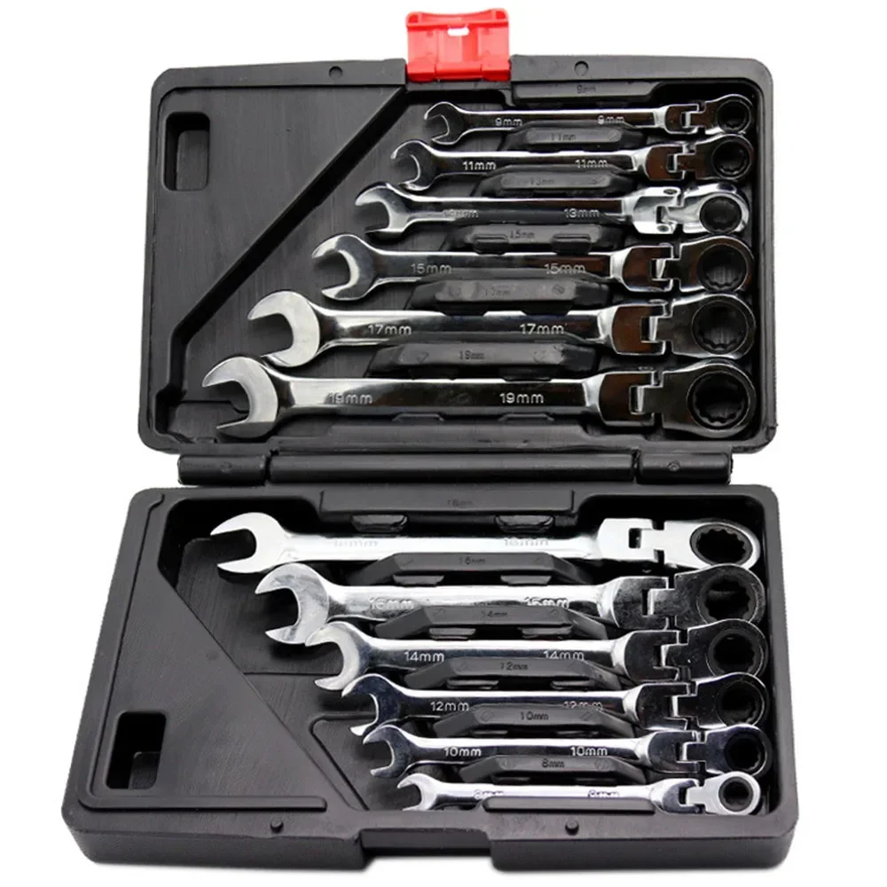 Motorcycle Gear Tidy - Jeu de clés combinées à cliquet