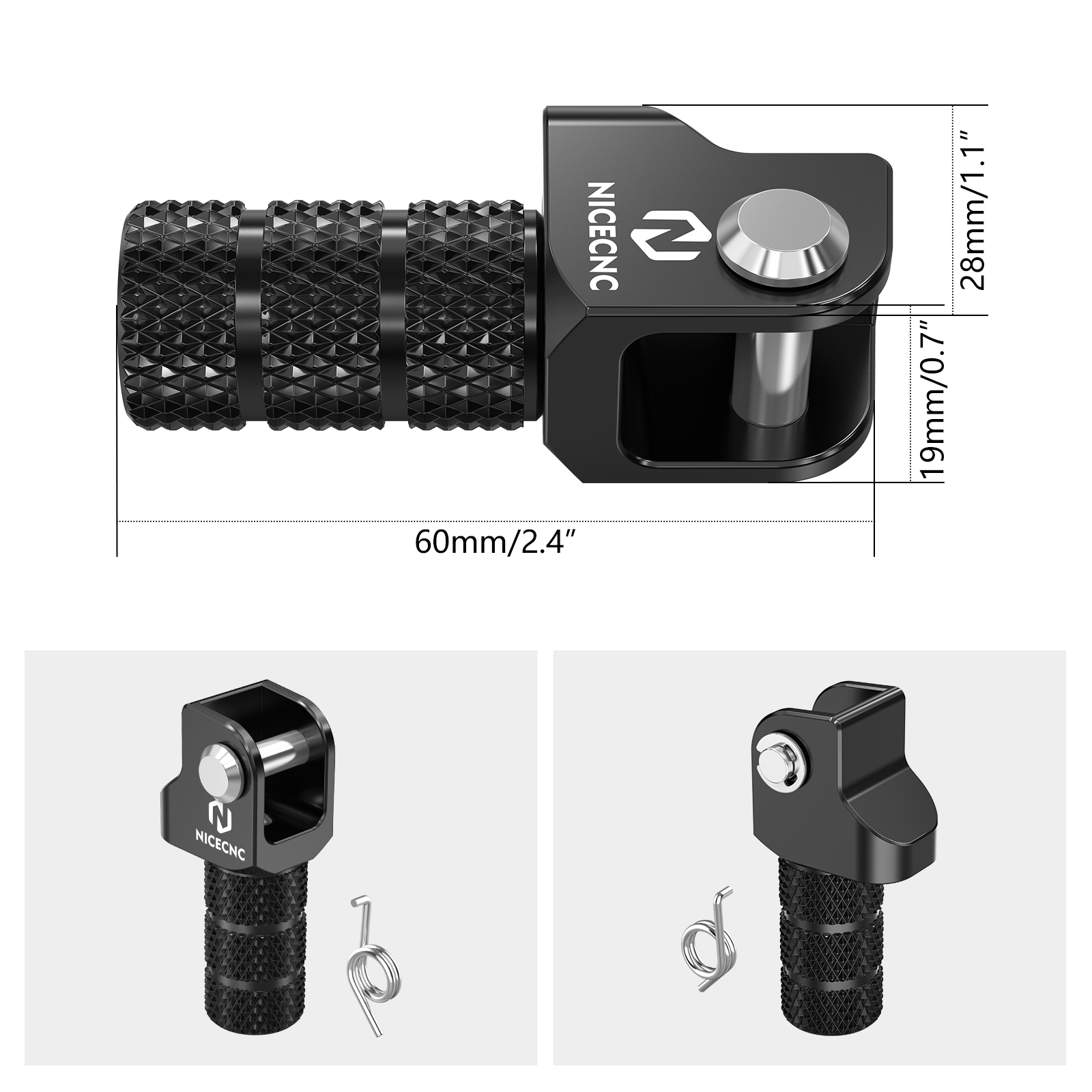 NICECNC – pointe de levier de  - Motorcycle Gear Lever Extender avis et prix